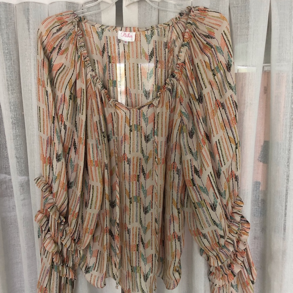 Parker Patterned Blouse